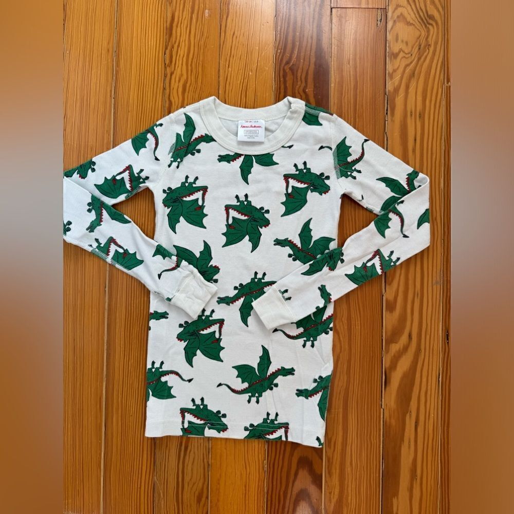 Hanna Andersson Dragon PJ Top
